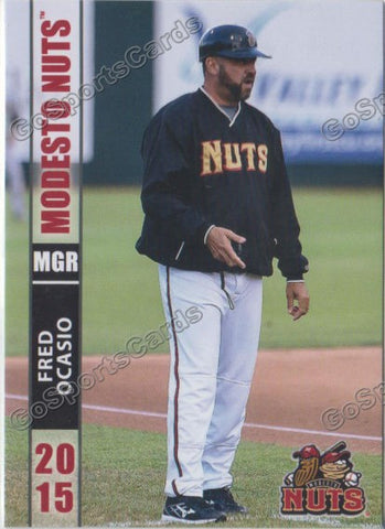 2015 Modesto Nuts Fred Ocasio