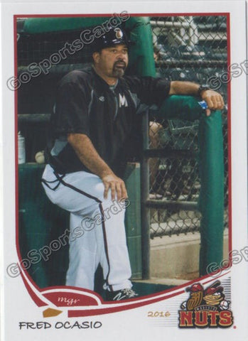2016 Modesto Nuts Fred Ocasio