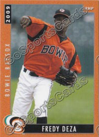 2009 Bowie Baysox Fredy Deza