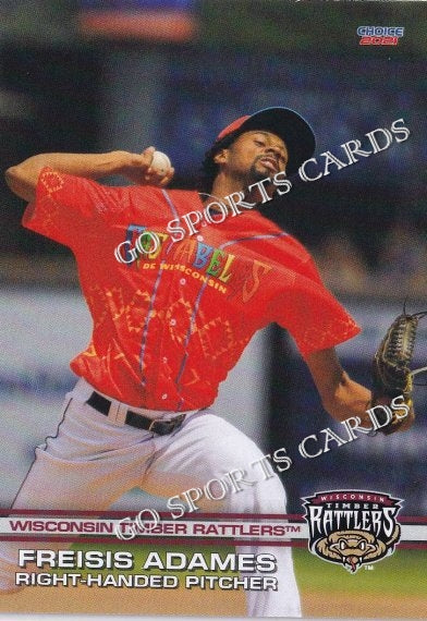 2021 Wisconsin Timber Rattlers Jersey Freisis Adames 51