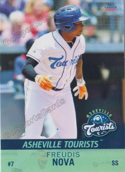 2021 Asheville Tourists Freudis Nova