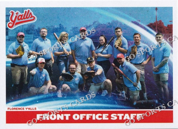 2021 Florence Y'alls Front Office Staff