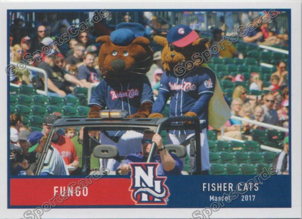 2017 New Hampshire Fisher Cats Fungo Mascot