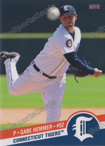 2014 Connecticut Tigers Gabe Hemmer
