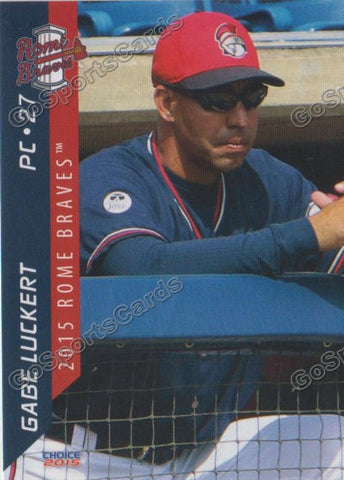 2015 Rome Braves Gabe Luckert