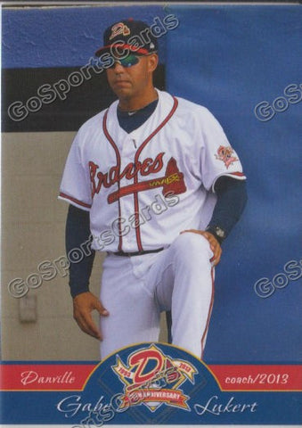 2013 Danville Braves Gabe Lukert