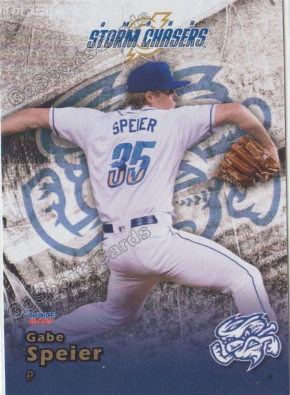 2021 Omaha Storm Chasers Gabe Speier