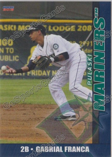2013 Pulaski Mariners Gabrial Franca