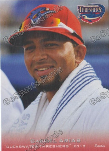 2013 Clearwater Threshers Gabriel Arias