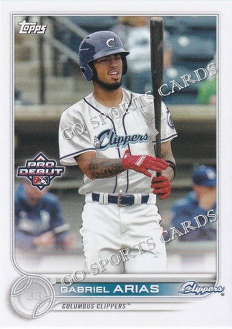 2022 Topps Pro Debut Gabriel Arias PD-142