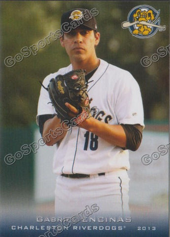 2013 Charleston RiverDogs Gabriel Encinas