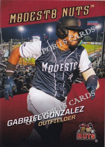 2023 Modesto Nuts Gabriel Gonzalez