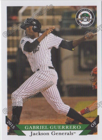 2015 Jackson Generals Gabriel Guerrero