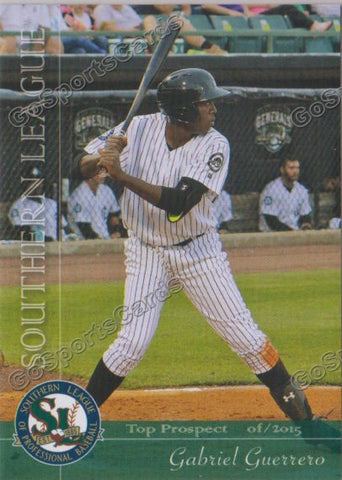 2015 Southern League Top Prospect Gabriel Guerrero