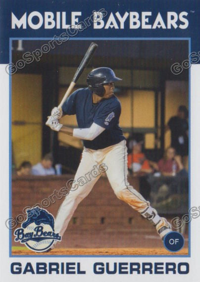 2016 Mobile BayBears Gabriel Guerrero