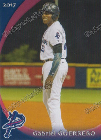 2017 Pensacola Blue Wahoos Gabriel Guerrero