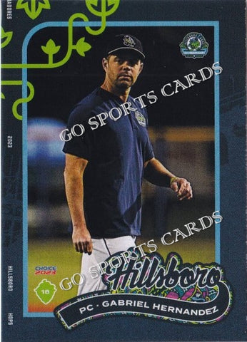 2023 Hillsboro Hops Gabriel Hernandez
