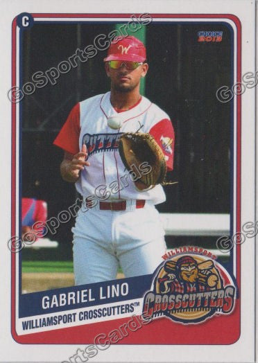 2013 Williamsport CrossCutters Gabriel Lino