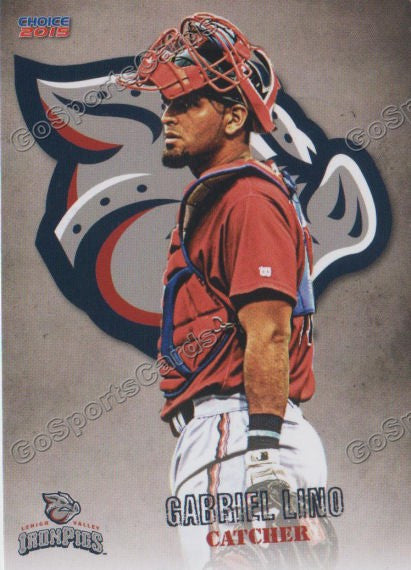 2015 Lehigh Valley IronPigs Gabriel Lino 2nd
