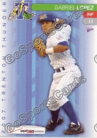 2007 Trenton Thunder Gabriel Lopez