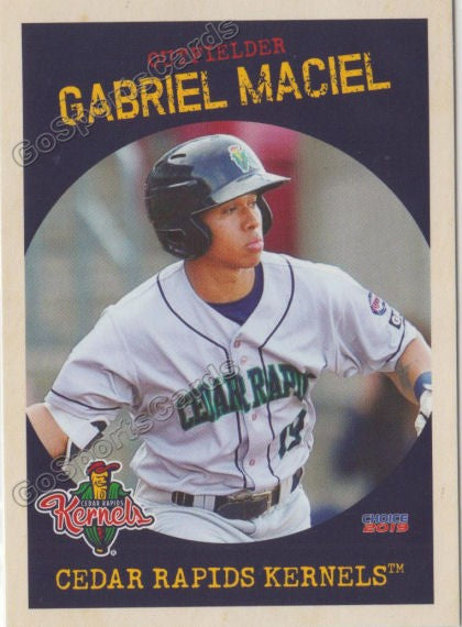 2019 Cedar Rapids Kernels Gabriel Maciel