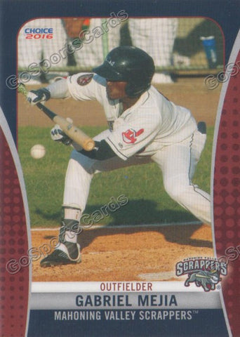 2016 Mahoning Valley Scrappers Gabriel Mejia