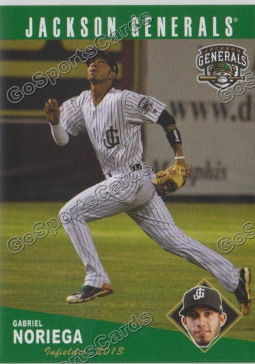 2013 Jackson Generals Gabriel Noriega