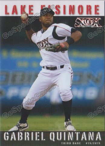 2015 Lake Elsinore Storm Gabriel Quintana