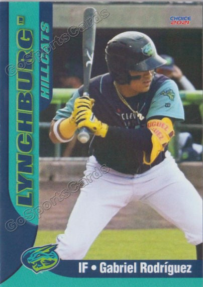 2021 Lynchburg Hillcats Gabriel Rodriguez