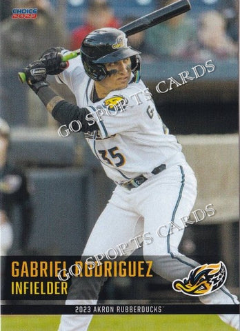 2023 Akron Rubberducks Gabriel Rodriguez
