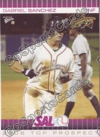 2006 South Atlantic League SAL Top Gaby Gabriel Sanchez