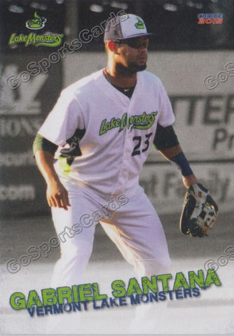 2015 Vermont Lake Monsters Gabriel Santana