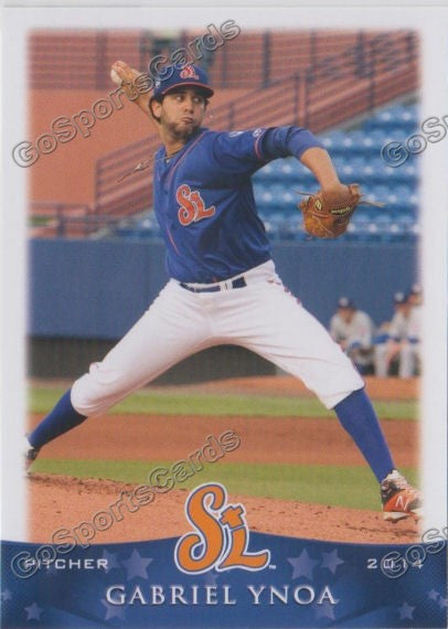 2014 St Lucie Mets Gabriel Ynoa