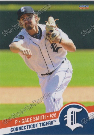 2014 Connecticut Tigers Gage Smith – Go Sports Cards