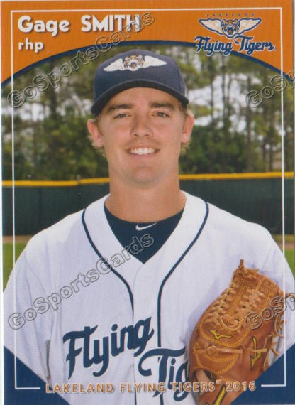2016 Lakeland Flying Tigers Gage Smith