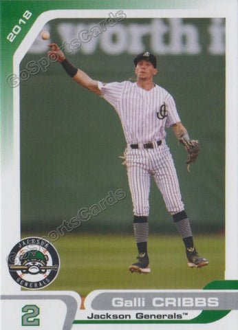 2018 Jackson Generals Galli Cribbs