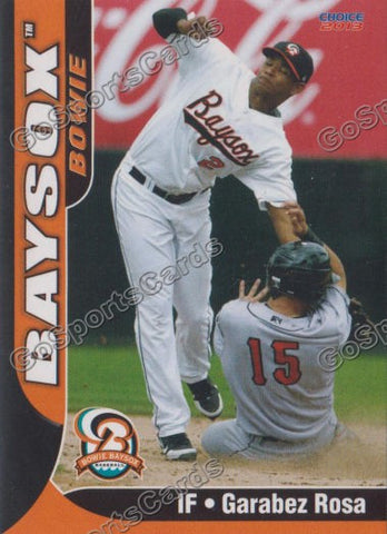 2013 Bowie BaySox Garabez Rosa