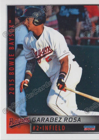 2015 Bowie Baysox Garabez Rosa