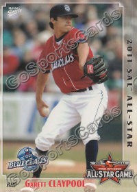 2011 South Atlantic League Northern All Star Garett Claypool