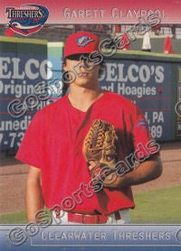 2012 Clearwater Threshers Garett Claypool