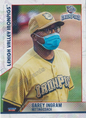 2021 Lehigh Valley Ironpigs Garey Ingram
