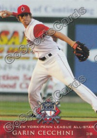 2011 New York Penn League All Star NYPL Garin Cecchini