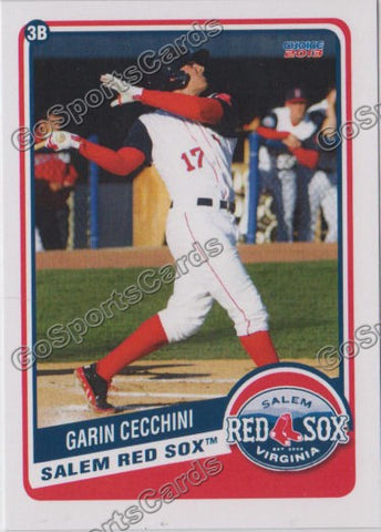 2013 Salem Red Sox Garin Cecchini