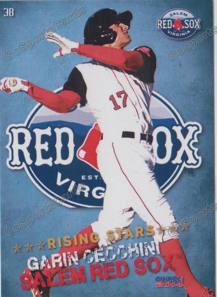 2014 Salem Red Sox Garin Cecchini