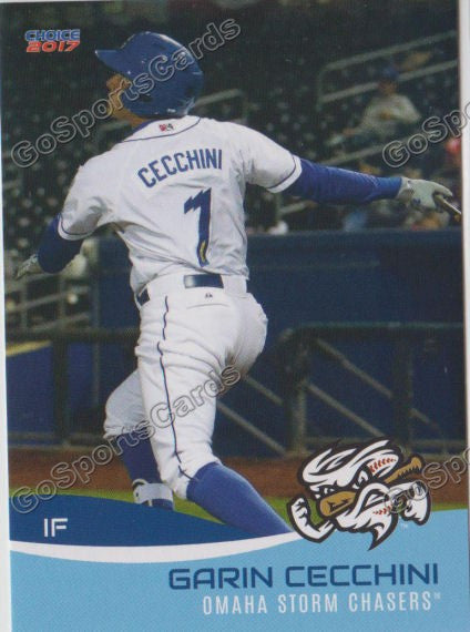 2017 Omaha Storm Chasers Garin Cecchini