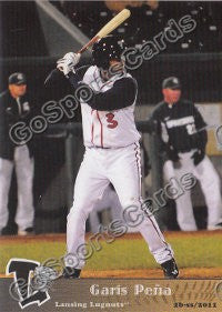 2011 Lansing Lugnuts Garis Pena