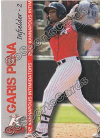 2012 Kannapolis Intimidators Garis Pena