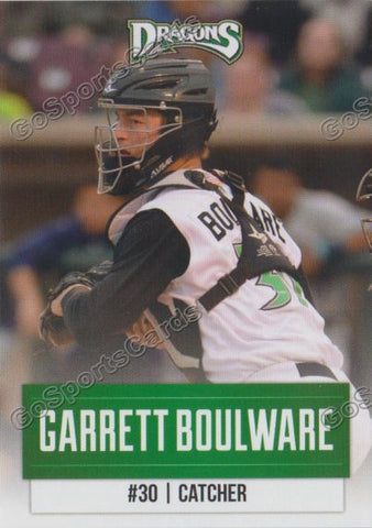 2015 Dayton Dragons Garrett Boulware