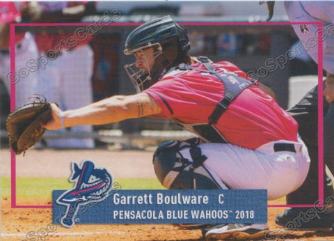 2018 Pensacola Blue Wahoos Garrett Boulware