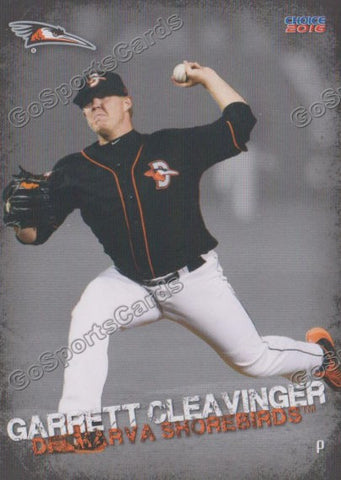 2016 Delmarva Shorebirds Garrett Cleavinger